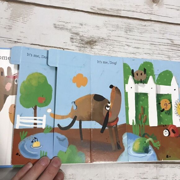 Flippy Floppy Farm Animals by Poitier, Anton Lift The Flap Usborne Kane Miller - Picture 5 of 7